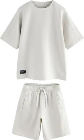 Next T-Shirt & Shorts T-Shirt und Shorts 100 % Baumwolle, Set (2-tlg)