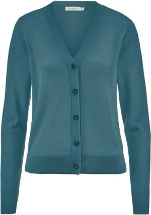 Hessnatur Strickjacke aus reiner Bio-Merinowolle (1-tlg)