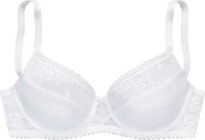 LASCANA Bügel-BH aus feiner Jacquardspitze, sexy Dessous
