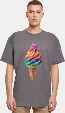 Merchcode Pride Scoops Heavy Oversized T-shirt