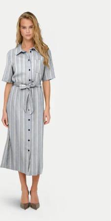 ONLY Hemdkleid Caro 15338884 Blau Regular Fit
