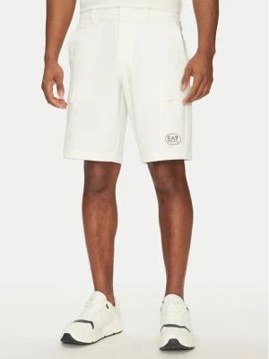 EA7 Emporio Armani Sportshorts 7M000196 AF13554 U0005 Weiß Regular Fit