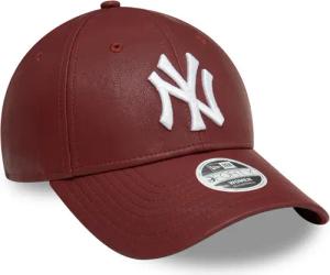 New Era Cap New York Yankees Crinkled Pu 9Forty 60595395 Dunkelrot