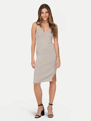 ONLY Sommerkleid Lina 15286410 Beige Slim Fit
