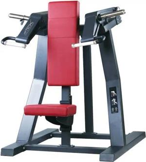 Stex Fitness Europe Kraftstation PLATE-LOADED Shoulder Press Schulterpresse für Homegym & Gym