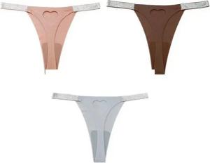 YRIIOMO Slip Bequeme Damen Tangas mit nahtlosem Design, aus weichem, elastischem (Material, ideal für den täglichen Tragekomfort und vielseitige Outfits, XL)