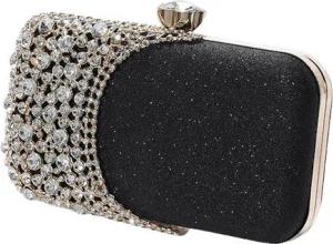 YRIIOMO Abendtasche Elegante Handtasche mit funkelndem Strassdesign, ideal für (Abendveranstaltungen, vielseitig einsetzbar und perfekt für stilvolle, Outfits)