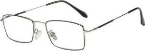 YRIIOMO Lesebrille Hochwertige Herren Lesebrille mit Metallrahmen und Blaulichtfilter