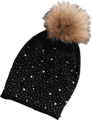 YRIIOMO Bommelmütze Damen Winter Strickmütze – Stilvolle und warme Kopfbedeckung für kalte Tage, ideal für Alltag und modische Outfits