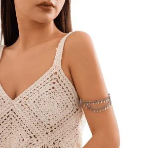 YRIIOMO Armband Moderner Armreif im Kettenstil mit verstellbarem Design – Perfekt für, individuelle Looks und tägliche Outfits