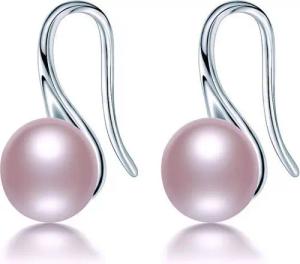 Kim Johanson Perlenohrringe Rita, aus 925 Sterling Silber mit Süßwasserzuchtperlen
