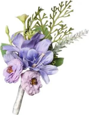 YRIIOMO Ansteckblüte Elegante und vielseitige Hochzeitsansteckblume aus hochwertigen (Materialien, ideal für Braut und Bräutigam Outfits sowie verschiedene, festliche Anlässe)