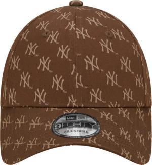 New Era New York Yankees New York Yankees Monogram 9forty Cap Braun