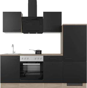 Flex-Well Küchenzeile "Capri", mit und ohne E-Geräten erhältlich, Gesamtbreite 220 cm