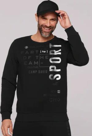 CAMP DAVID Sweatshirt, mit Schriftzügen