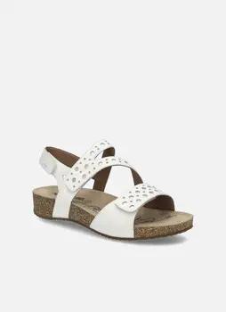 Josef Seibel  Sandalen Tonga 91, weiss-silber