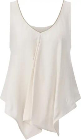 Riani - Elegantes Top mit Seide - Größe 36 - creme