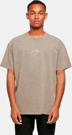 Merchcode Summer - Lemon Acid Washed Oversize Tee