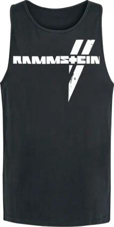 Rammstein Tank-Top - M bis XXL - für Männer - Größe XL - schwarz  - Lizenziertes Merchandise!