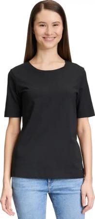 Betty&Co Kurzarmshirt "Betty & Co Basic Shirt mit Rundhalsausschnitt", (1 tlg.), Form
