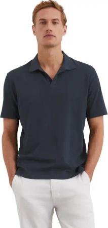 Marc OPolo Poloshirt "aus Bio-Baumwolle und Leinen"