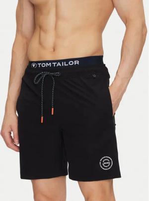 Tom Tailor Badeshorts 1045606 Schwarz Regular Fit