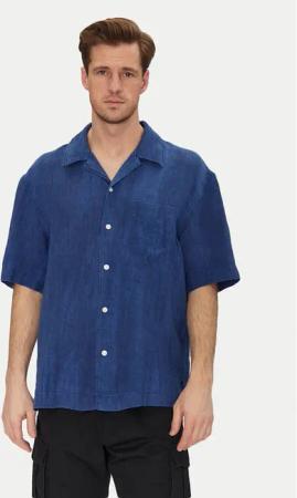 Gant Hemd 3250062 Blau Relaxed Fit