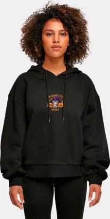 Merchcode Ladies Halloween - Purrfectly Spooky Cat Hoody