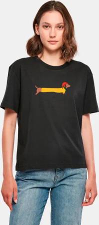 Merchcode Ladies Christmas Dog Tee