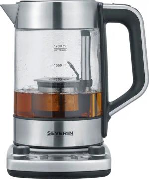 Severin Wasser-/Teekocher "WK 3422", 3000 W, Temperaturstufen von 40C – 100C in 5C-Schritten wählbar