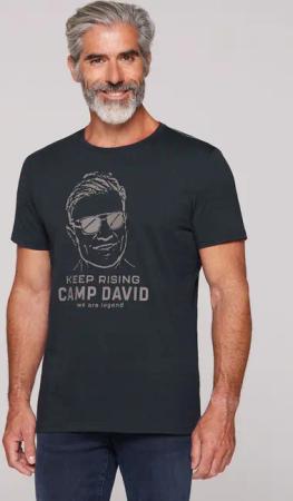 CAMP DAVID Rundhalsshirt, aus Baumwolle