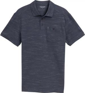 TOM TAILOR Herren Poloshirt mit Brusttasche, grau, Uni, Gr. XXL