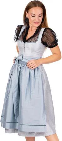 MarJo Dirndl Midi Dirndl 2tlg. - HOHENAU - silbergrau