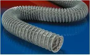 Norres Lüftungsschlauch + Saugschlauch bis 120°C Ø 350mm L: 3m CP PVC 466 HT