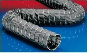 Norres Lüftungsschlauch + Saugschlauch bis 120°C Ø 115mm L: 3m CP PVC 466 HT