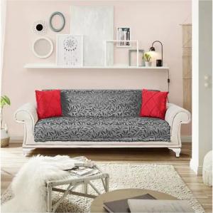 Fiora Sofaschoner Tagesdecke Couch überwurf Sofa Sessel Möbel schutz, Überwurf mit Antirutsch noppen
