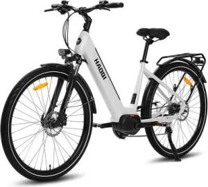 DOTMALL E-Bike Cityrad Step Thru Elektrofahrrad 672wh AKKU Bafang M400 Motor