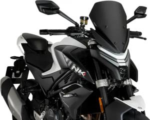Puig Verkleidungsscheibe Sport mattschwarz für CF Moto 450 NK 23-