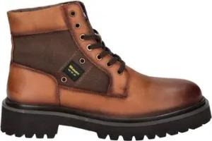 Blauer Herrenstiefel Stiefelette