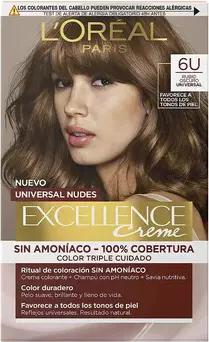 L'oréal Haarfärbung Excellence Creme Haarfarbe Universal Nudes - 6u Blond F