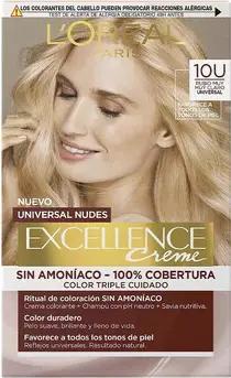 L'oréal Haarfärbung Excellence Creme Haarfarbe Universal Nudes - 10u Blond