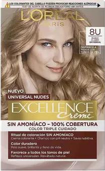 L'oréal Haarfärbung Excellence Creme Haarfarbe Universal Nudes - 8u Blond
