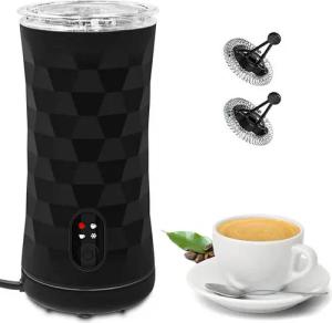 BRAIDOL Milchaufschäumer Milchaufschäumer Elektrisch, 4 in 1Automatischer Milchschäumer, 400,00 W, Schnell Schäumend,Heißer und Kalter,Abschaltautomatik,für Kakao, Latte