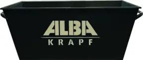 ALBA-KRAPF Pflastermulde 65 L Stahlblech pulverbesch.