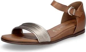 Tamaris Tamaris Damen Sandale cognac roségold Sandale