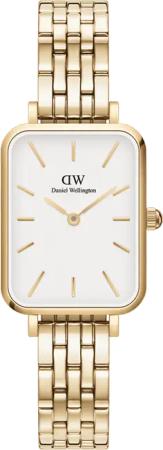 Daniel Wellington DW Uhr Quadro 5-Link Evergold 20x26mm Gold