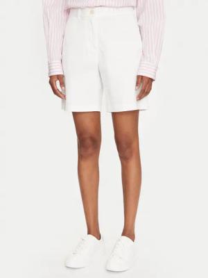 Gant Stoffshorts 4020119 Weiß Regular Fit