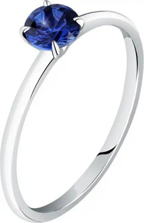 Live Diamond Diamantring, Saphir, Lab Grown