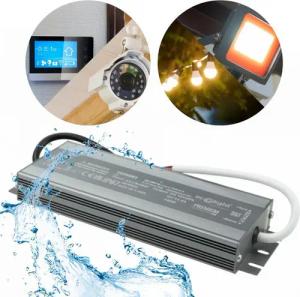 Sarcia.eu Hermetische LED Stromversorgung 150W 12V 12.5A,wasserdicht 187x65x22mm LED Trafo