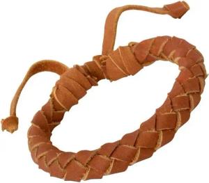 Unique Lederarmband Nussbraunes Unique Lederarmband mit Schnürverschluss LB0178
